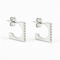 Boucles d'oreilles Idee Preziose dal 1987 Femme in Or blanc Zircone IP.OK18B/137 - IP.OK18B/137